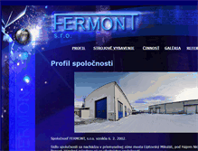 Tablet Screenshot of fermont.sk